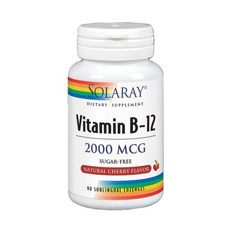Vitamina B12 2000 Mcg Sublingual 90 Comp La Botica De Amalia