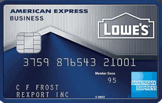 Lowe's also offers a preload card that allows you to use flexible funding from a checking, credit, debit or bank account. Lowe's Business Rewards Credit Card - Benefits, Rates and Fees