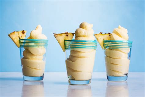 Homemade "Dole Whip" with Pineapple, Coconut, and Banana | Epicurious