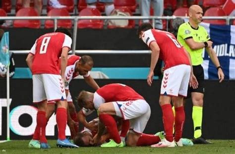Denmark players were seen consoling christian eriksen's partner sabrina kvist jensen on the pitch following the player's horrifying collapse. Tak Kuasa Tahan Tangis, Sang Istri Mengira Christian ...