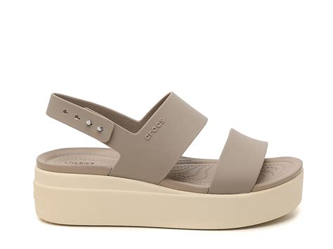 Crocs Brooklyn Wedge Sandal Womens Womens Shoes Dsw