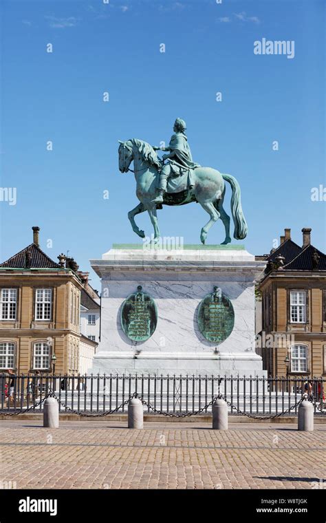 18th Century Bronze Equestrian Statue Of King Frederik V Of Denmark