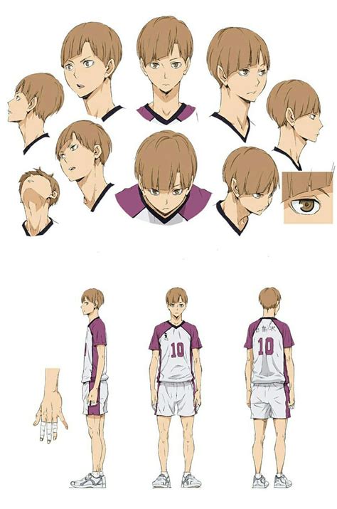 Download Shirabu Kenjirou In Action On The Volleyball Court Wallpaper