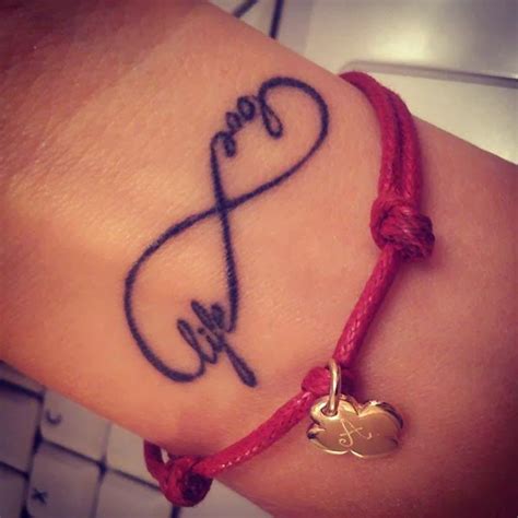 Infinity Love Life Tattoo Infinity Love Tattoo On Wrist Tattoos For