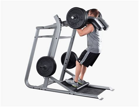 Body Solid Pro Clubline Leverage Squat And Calf Machine Standing Leg