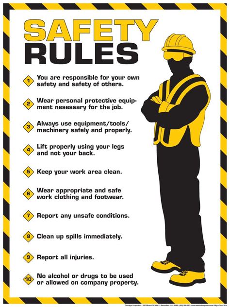 Remember the standard attitude about safety precautions seems to be, accidents. SAFETY RULES - SafetyWiseServices