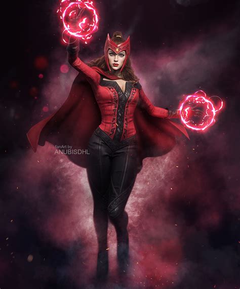 Marvel Future Revolution Scarlet Witch By Anubisdhl On Deviantart