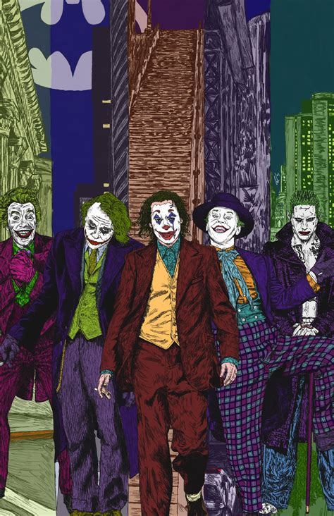 Fan Art Jokers By Instagram Carsoncrawfordartwork Joker Cartoon