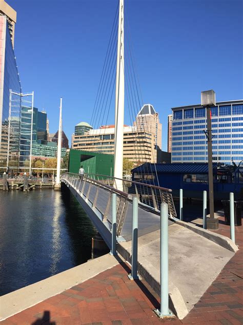 Bridges Connect The Piers Between Harbor East And The Inner Harbor I