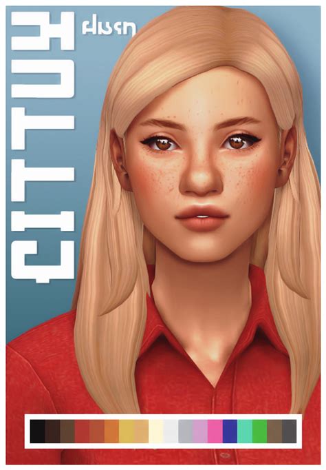 Hallie Hair Dogsill On Patreon Sims 4 Characters Sims Hair Sims 4