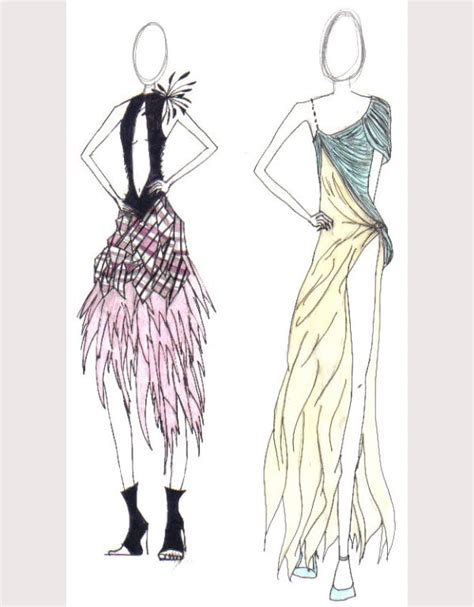 50 Best Fashion Design Sketches For Your Inspiration Free And Premium