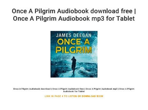 Once A Pilgrim Audiobook Download Free Once A Pilgrim Audiobook Mp3