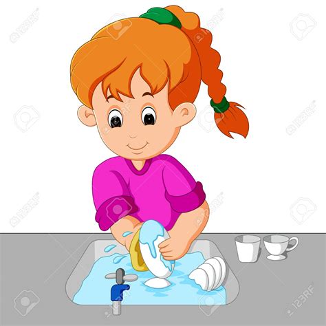 Woman Doing Dishes Clipart 10 Free Cliparts Download Images On