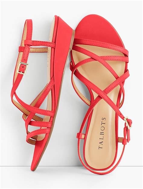 Capri Leather Sandals Talbots Sandals Leather Sandals I Love My Shoes