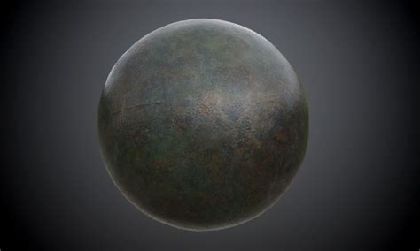 3d Model Metal Military Painted Seamless Pbr Texture