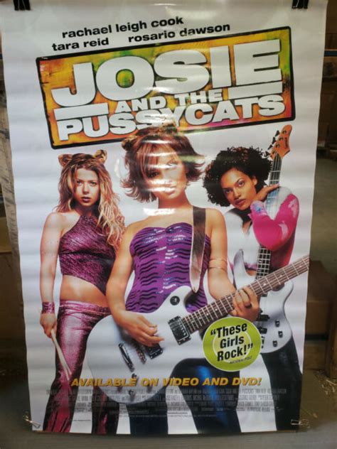 Josie And The Pussycats 2001 2675x395 Rolled Dvd Promotional Poster