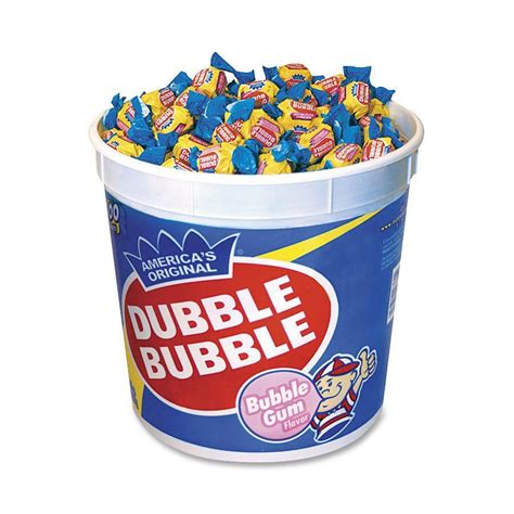 Dubble Bubble Gum 300 Piece Tub Grandpa Joes Candy Shop