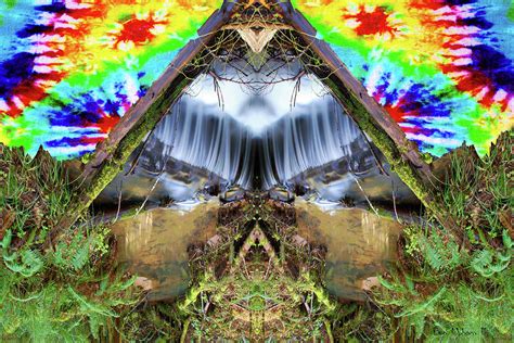 Psychedelic Nature Mirror 2 Photograph By Ben Upham Iii Pixels