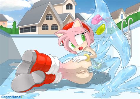 1258565 Amy Rose Greenhand Sonic Team Chaos Holy Shit