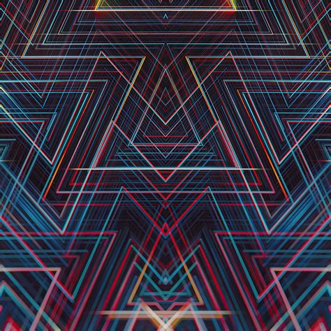 Lines Symmetry Geometry 4k Ipad Wallpapers Free Download