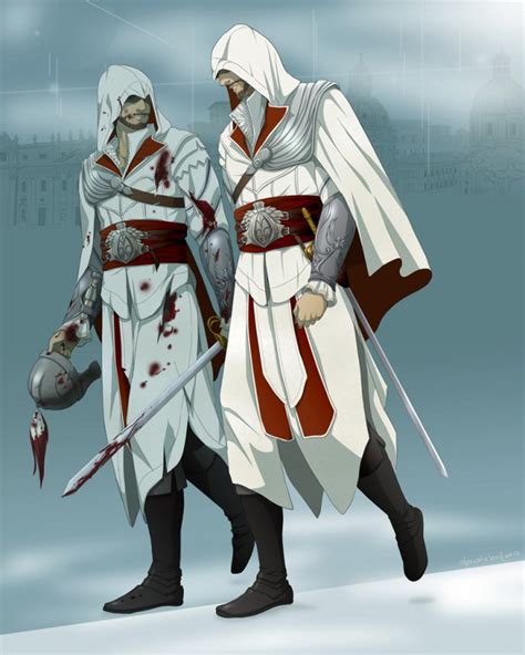 Ezio Auditore The Assassins Fan Art 35015304 Fanpop