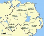 Map Of County Armagh northern Ireland | secretmuseum