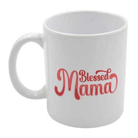 Mothers Day Mug Blessed Mama Joyful Moments