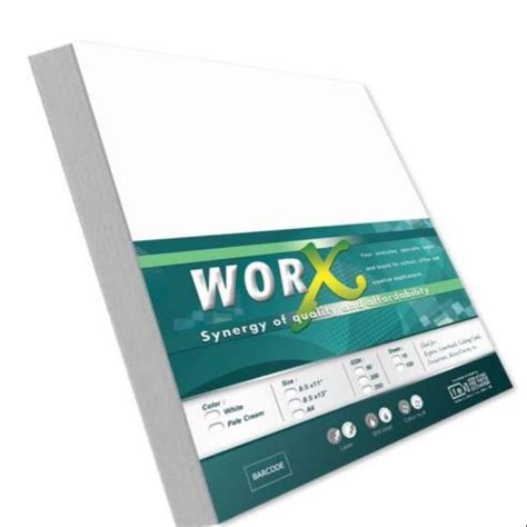Specialty Paper Worx Paper By Ream 100sheets 200gsm Thick Board