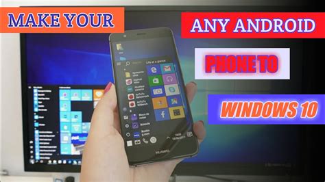Make Your Any Android Phone To Windows 10 Without Root Youtube