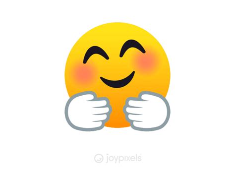 The Joypixels Hugging Face Emoji Animation By Joypixels Animated