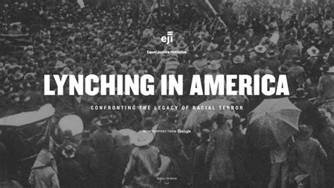 America S Lynching History Is Now Online