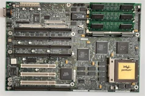 Intel Batmans Revenge Sockel 4 Isa Pci Mainboard Pentium 60 32 Mb