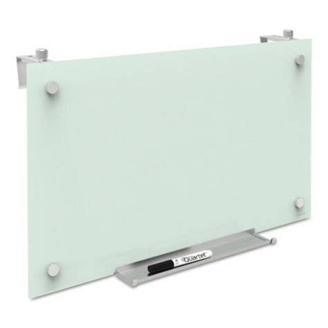 Quartet Pdec1830 30x 8 Infinity Magnetic Glass Dry Erase Cubicle Boards White For Sale Online
