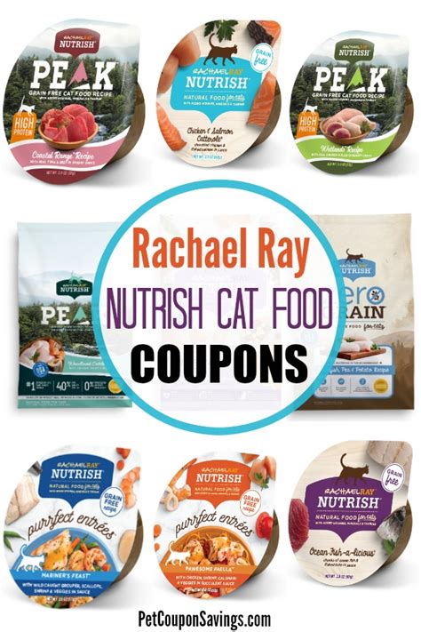 4.7 out of 5 stars 11,561. Rachael Ray Nutrish Cat Food Coupons, 2021 - Pet Coupon ...