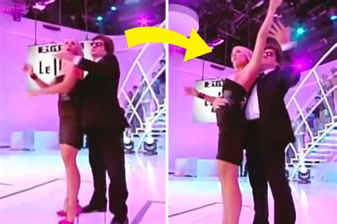 Tv Star Suffers Wardrobe Malfunction During Steamy On Air Dance Daily