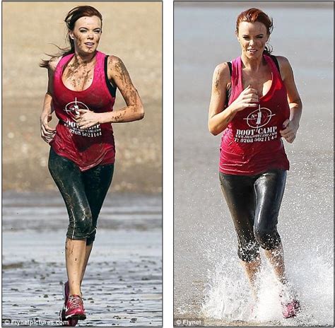 Famous And Celebrities Muddy Hell Towies Maria Fowler Gets Down And