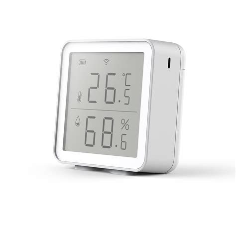 Anself Tuya Wifi Smart Digital Hygrometer Wireless Temperature Humidity
