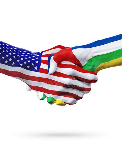 Africa's largest country is algeria; Flags United States And Central African Republic Countries ...