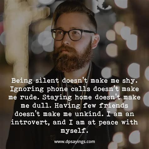 99 Yes I Am An Introvert Quotes Will Replicate Yourself Dp Sayings