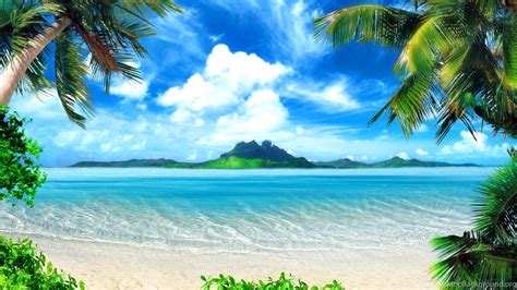 43 The Best Beach Scenery Wallpapers Beach Pictures And Images