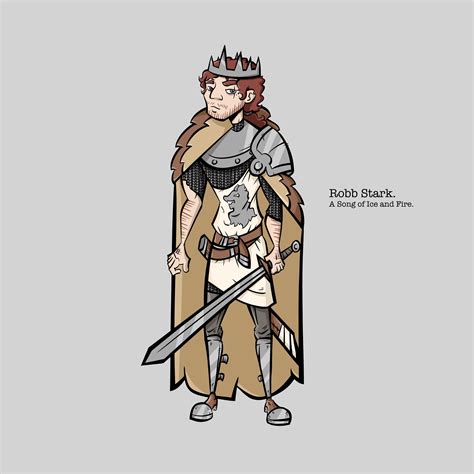Robb Stark The Young Wolf By Me Rpureasoiafart
