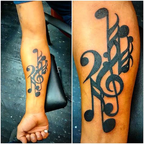 Significance Of Music Note Tattoo Best Design Idea