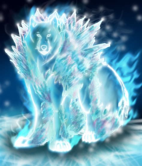 Free Download Ice Element Soul Of Wolf By Ahyou1991 On 828x966 For
