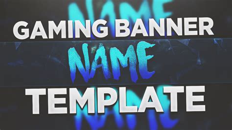 🔥 Free Gaming Banner Template 🔥 Rgraphics