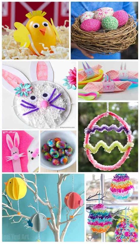 Easy And Fun Easter Crafts For Kids · The Inspiration Edit