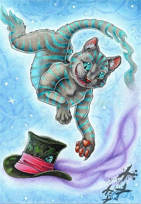 Cheshire Cat Drawing By Sternengaukler Fine Art America