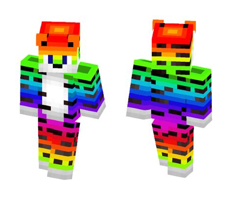 Download Rainbow Animal Minecraft Skin For Free Superminecraftskins