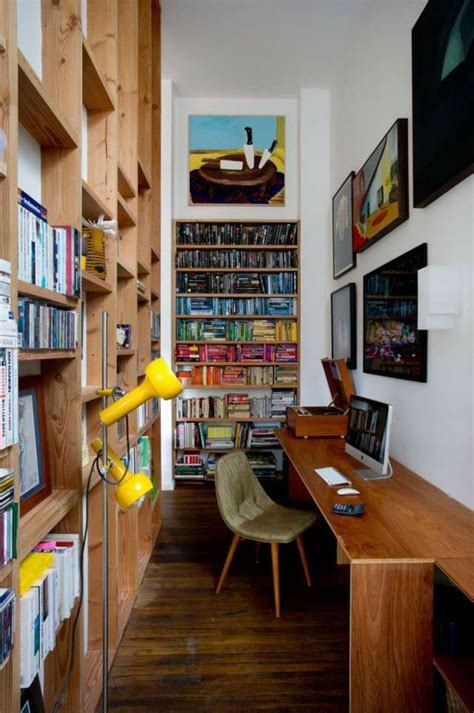 Dont Waste An Inch Ideas For Using A Really Narrow Room Home Office