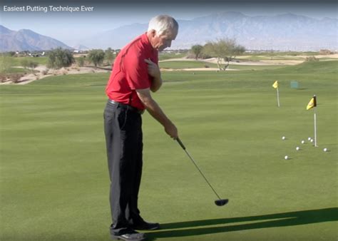 Easy Putting Technique Single Fulcrum Putting Cahill Golf Instruction