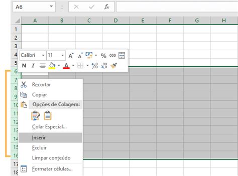Como Inserir Várias Linhas em Uma Planilha de Excel Tudo Excel